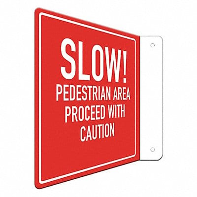 Safety Sign 8 in x 8 in Aluminum