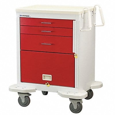 Medical Cart Gray Cabinet