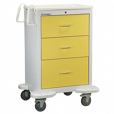 Medical Cart Gray Cabinet