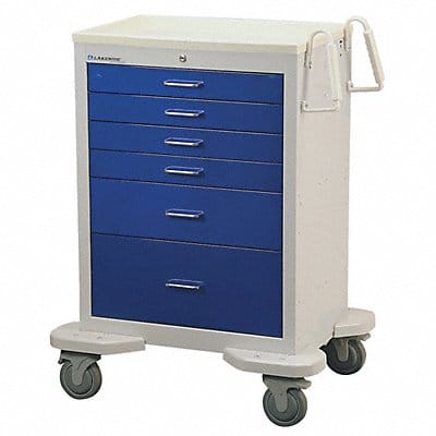 Medical Cart Gray Cabinet