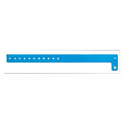 ID Wristband Light Blue 3/4 in W PK500