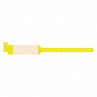 ID Wristband Cover Seal Yellow PK500