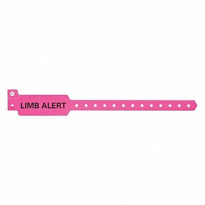 ID Wristband 10-1/4in L Limb Alert PK500