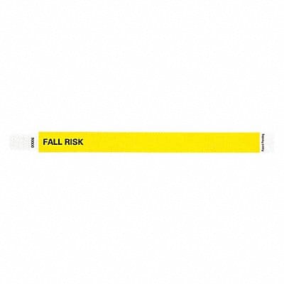 ID Wristband Tyvek Fall Risk PK500