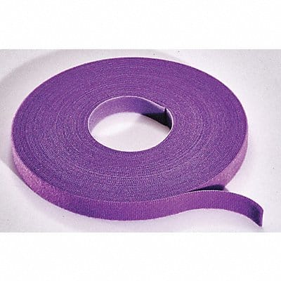 Hook-and-Loop Tie Roll 75 ft Violet