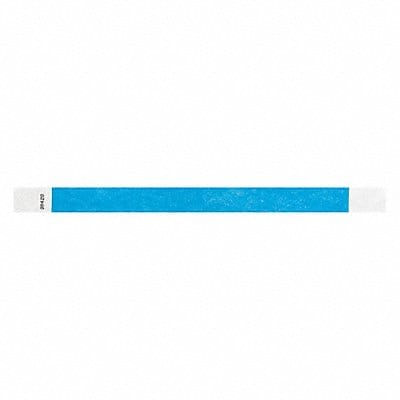 ID Wristband Adhesive Light Blue PK500