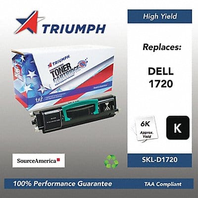 Toner Cartridge Black 6000 Pag Dell 1720