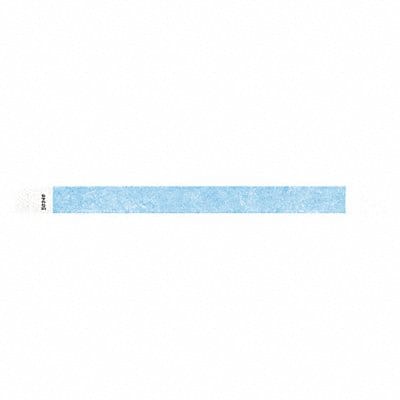 ID Wristband Adhesive Sky Blue PK500