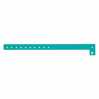 ID Wristband L-Shaped Aqua PK500