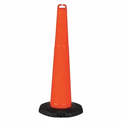 Traffic Cone 42in H Orange Polyethylene