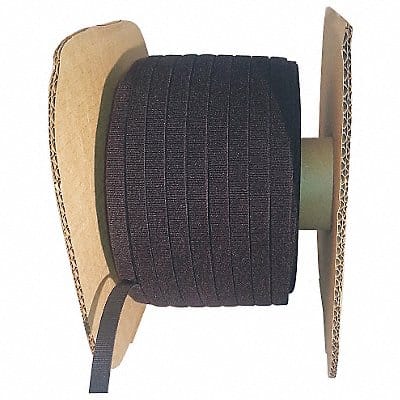 Hook-and-Loop Cable Tie Roll 600 ft Gray