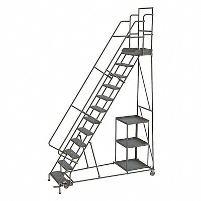 Stock Picking Rolling Ladder Cap 450lb.