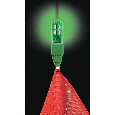 Flashing LED Light Green