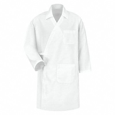 Butcher Coat Mens XS White Polyester