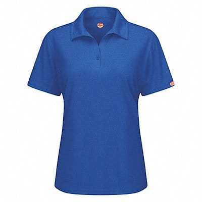 J2890 Short Sleeve Polo Wmn Polyester Button