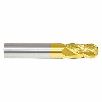 Ball End Mill Single End 3/32 Carbide