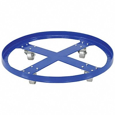 Drum Dolly Blue 31-5/8 in dia 1200 lb.