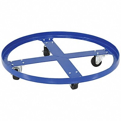 Drum Dolly Blue 31-5/8 in dia 900 lb.