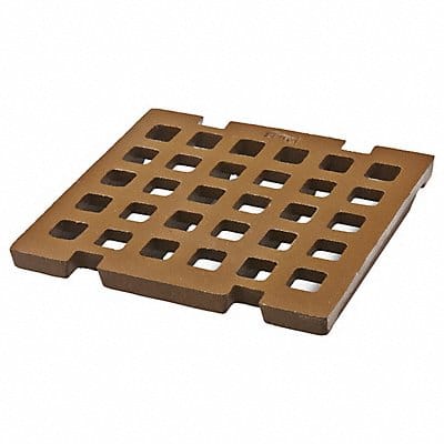 Trench Drain Grate 12 in W 12 in L