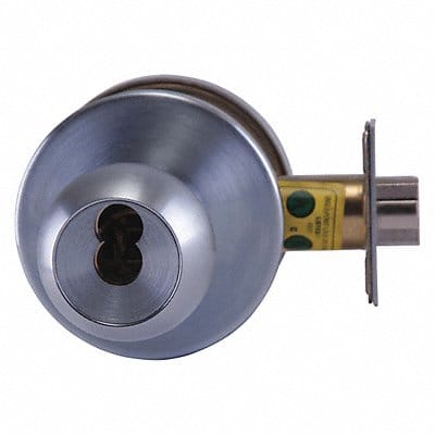 Deadbolt Chrome 2-3/8in.Backset