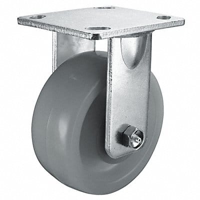 Kingpinless Plate Caster Rigid 500 lb.