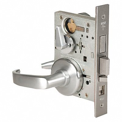 Lever Lockset Mechanical Entrance Grd. 1