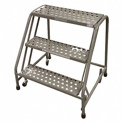 Rolling Ladder 30 in.H x 30 in.W 3 Steps