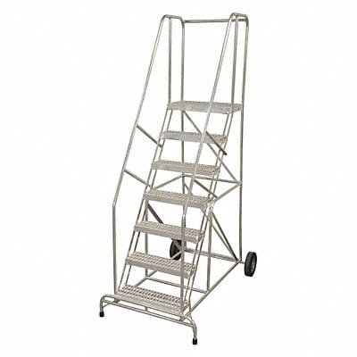 Wheelbarrow Ladder 90 in.H Aluminum Mill