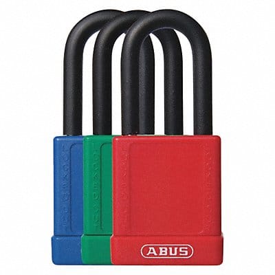 Lockout Padlock KD Assorted 3 H PK6