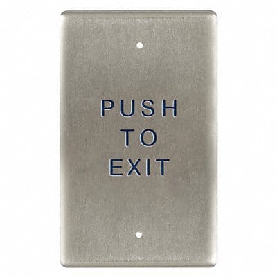 Single Gang Switch Push to Exit