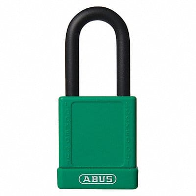 Lockout Padlock KD Green 1-3/4 H PK6