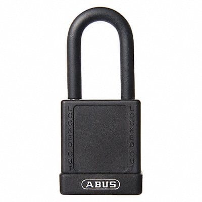 Lockout Padlock KA Black 1-3/4 H PK3