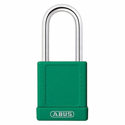 Lockout Padlock KD Green 1-3/4 H