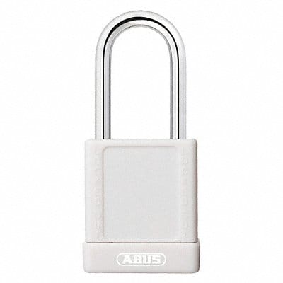 Lockout Padlock KD White 1-3/4 H PK6