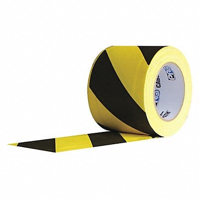 Gaffer s Tape Black/Yellow 4inx30 yd