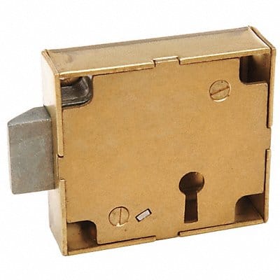 Enclosure Lock Warded Raw Brass