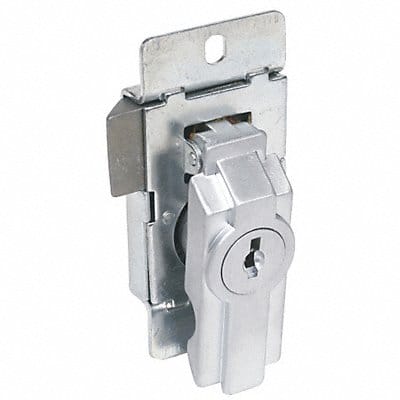 Enclosure Deadlatch Locks Silvr Rectang