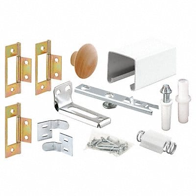 Bi-Fold Closet Track Kit 36 in.L