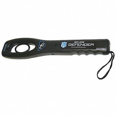 Handheld Metal Detector LED Black 1 lb.