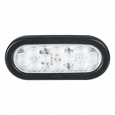 Back Up Lamp Oval Clear 6-3/8 L