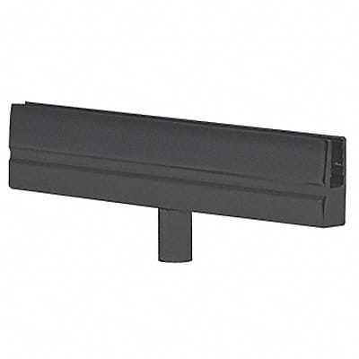 Sign Holder 2 1/2 H 6 W Gloss Black