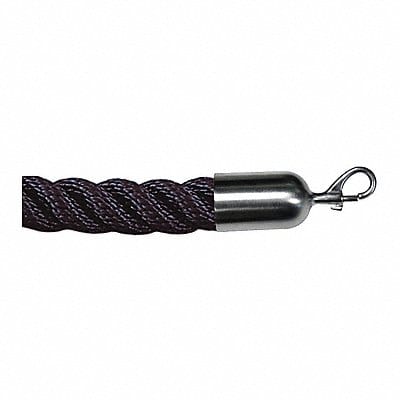 Barrier Rope Nylon Blk 10 ft L