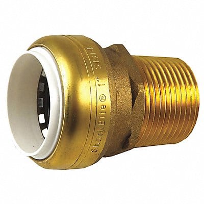 Male Adapter Brass 2.4inL 1 in dia.