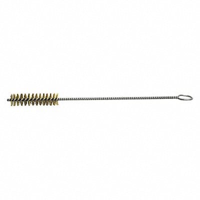 Single Spiral Tube Brush Brass PK10