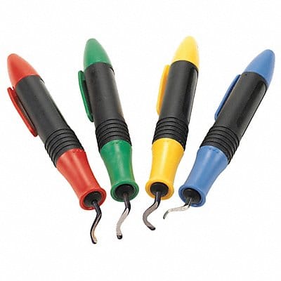 Deburring Tool Set Plastic Hi Speed Stl.