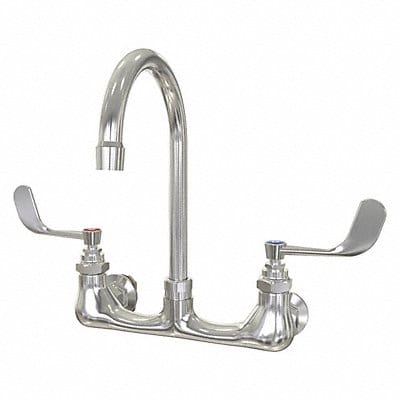 Gooseneck Chrome Sani-Lav Cast Brass