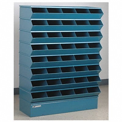 J4602 Sectional Bin Unit 40 Blue 50 in H