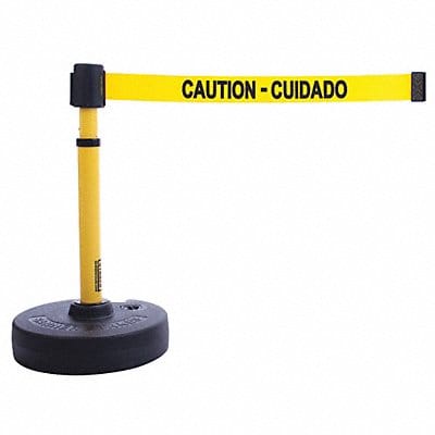 PLUS Barrier System Caution - Cuidado