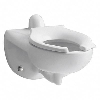 Toilet Bowl Elongated Wall Flush Valve