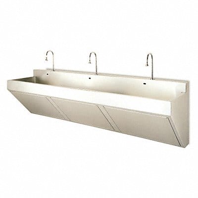 Scrub Sink Rect 17-1/4inx85-1/2inx11in